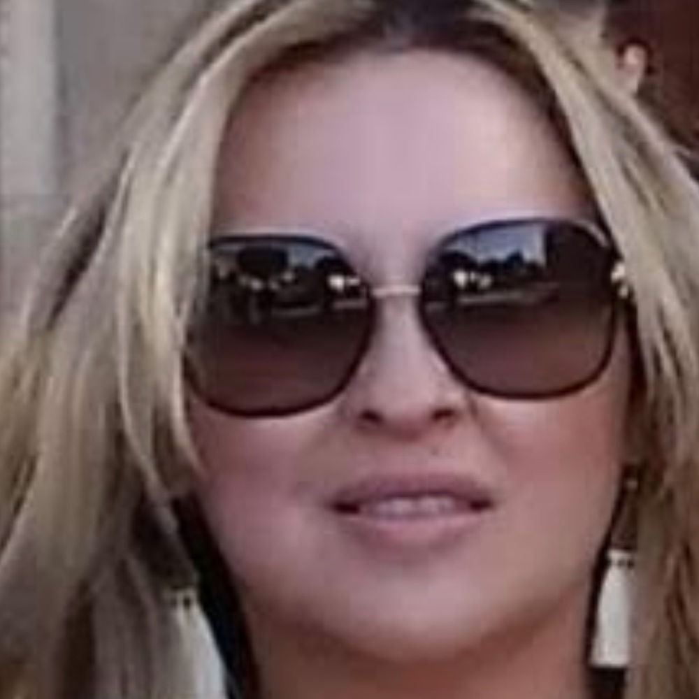 Women’s Oversized Gradient Brown Sunglasses